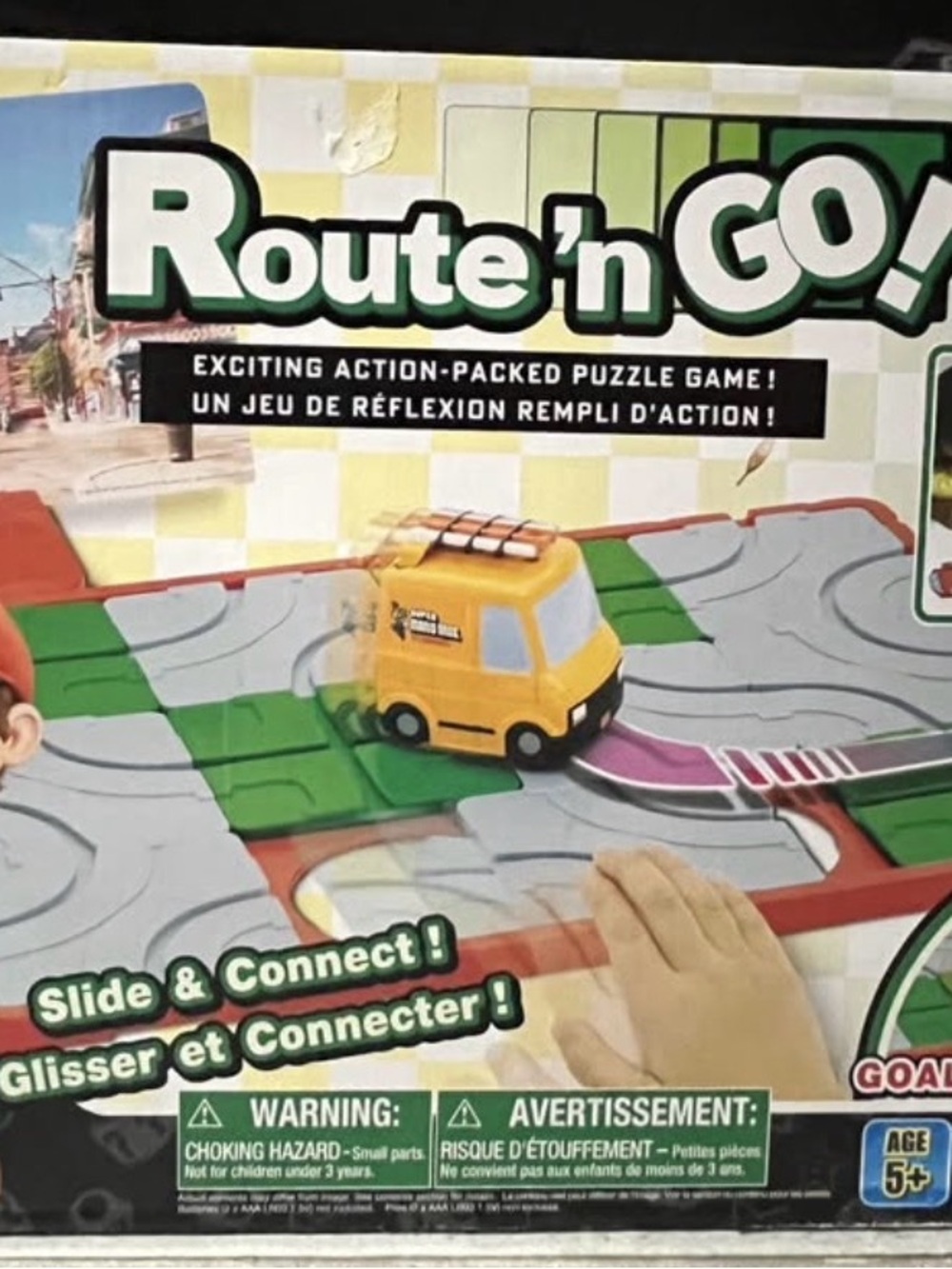 Super Mario Bros Movie Route'n GO! Tabletop Skill and Action Game